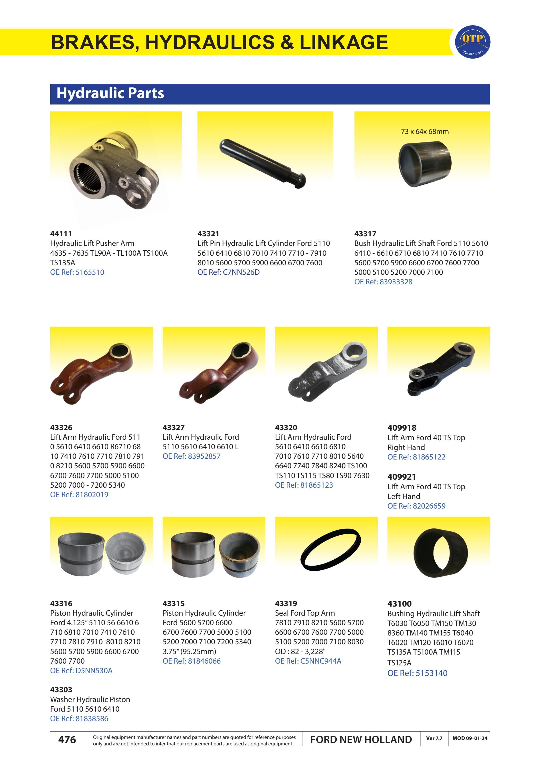Ford New Holland Parts Catalogue! by Quality Tractor Parts Issuu