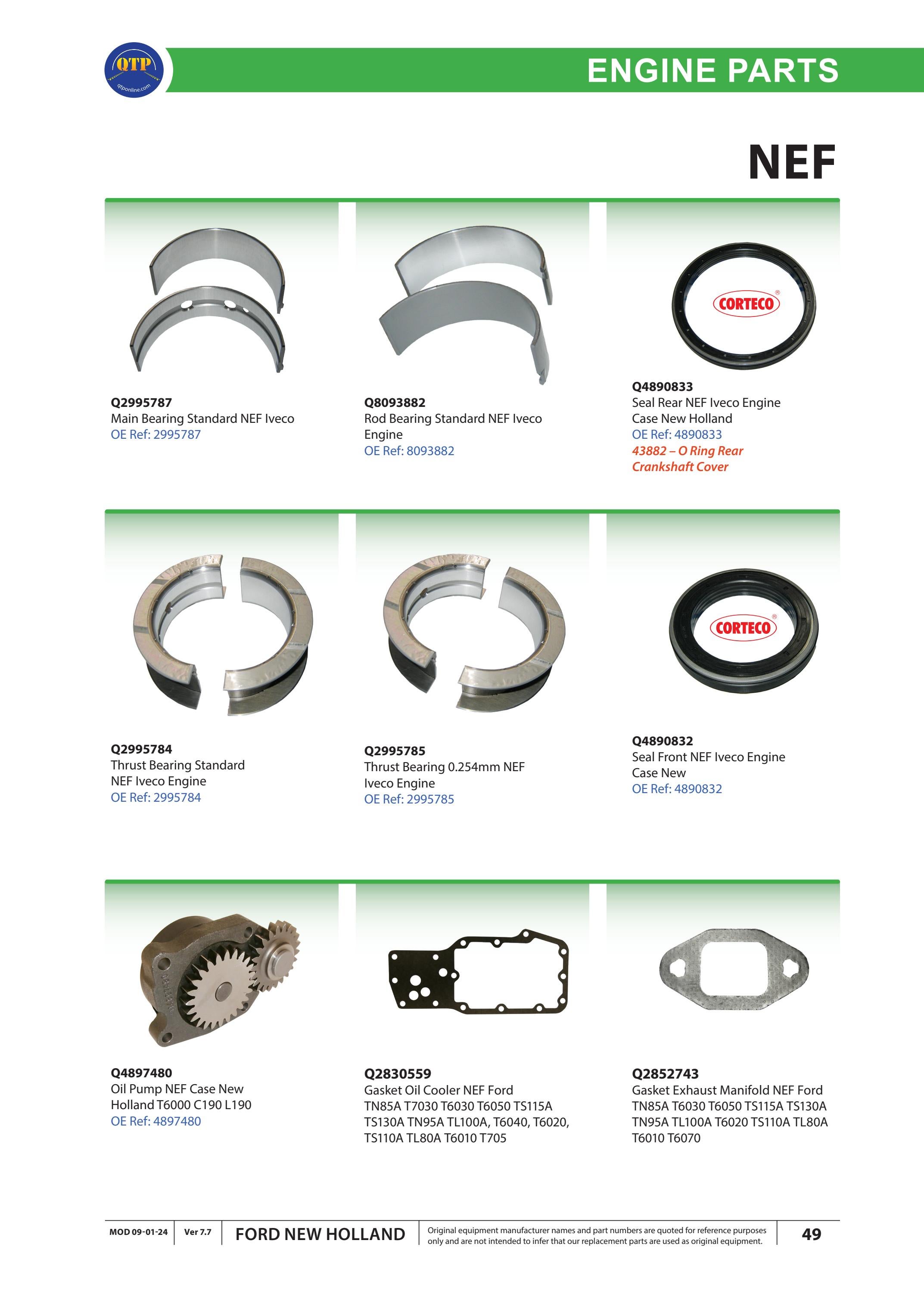 Ford New Holland Parts Catalogue! by Quality Tractor Parts Issuu