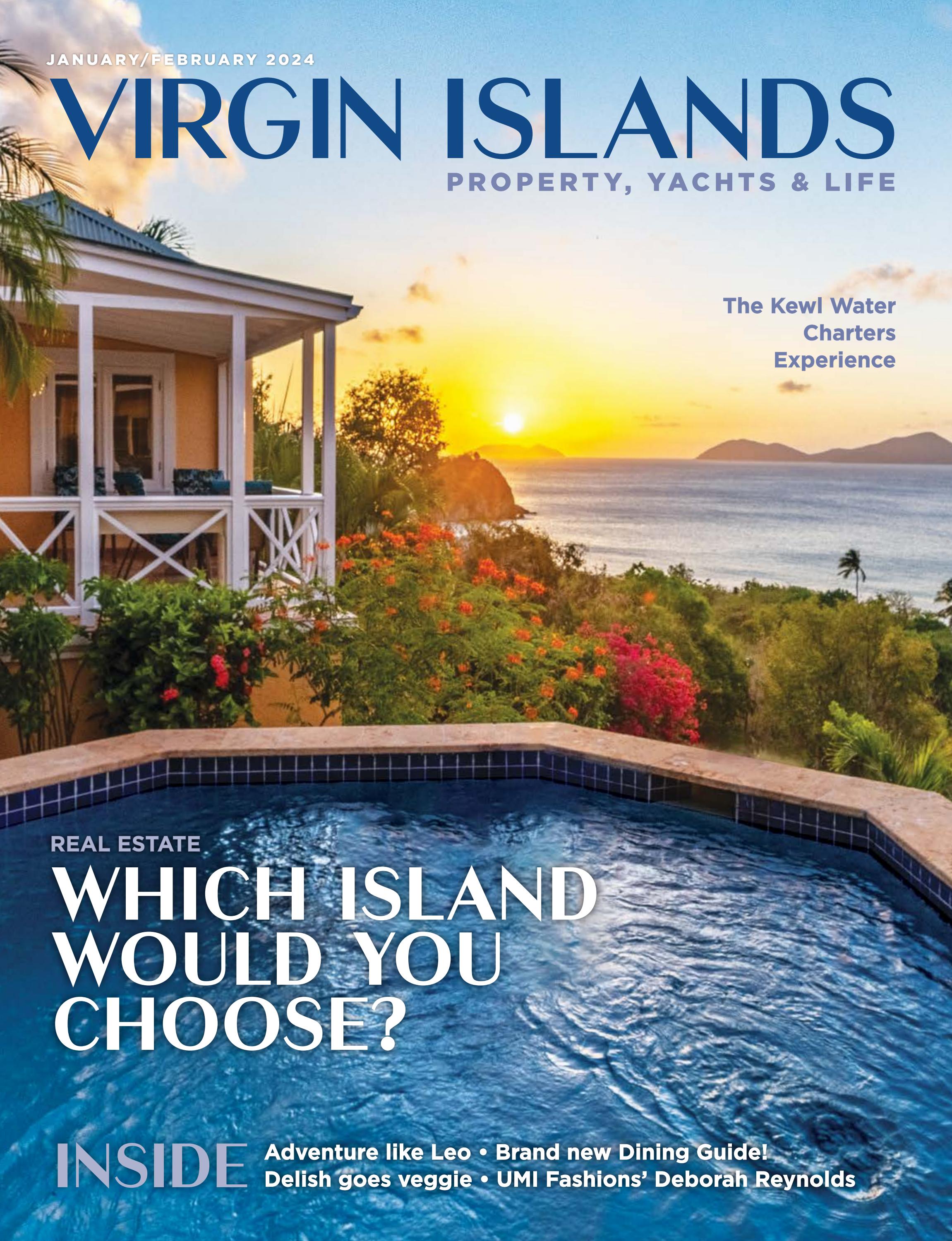 VIRGIN ISLANDS Property Yachts & Life January/February 2024 by Virgin