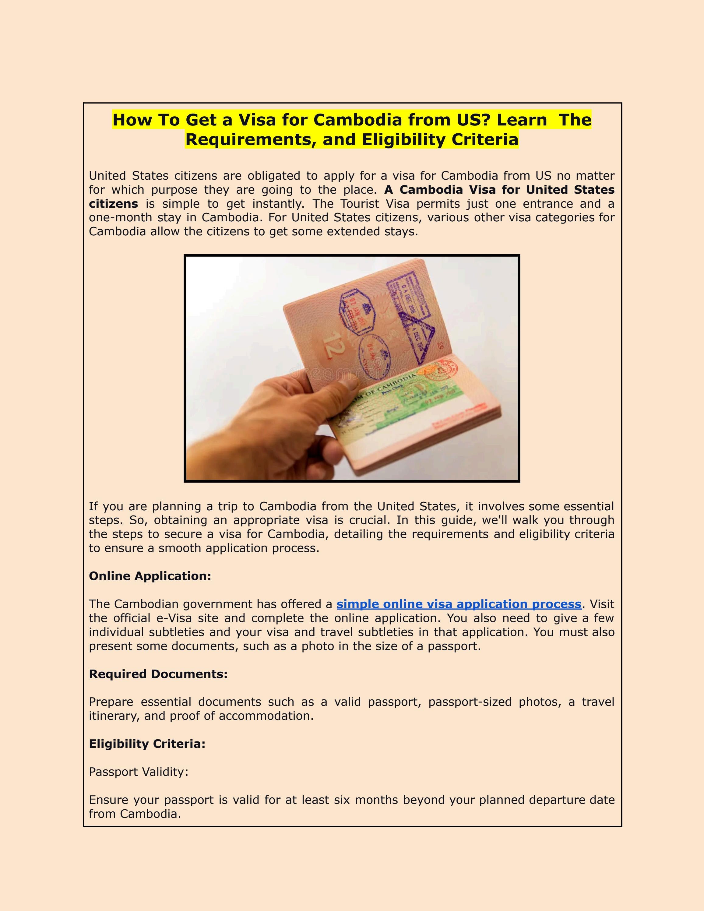How To Get A Visa For Cambodia From US Learn The Requirements And how-to-get-a-visa-for-cambodia-from-us-learn-the-requirements-and