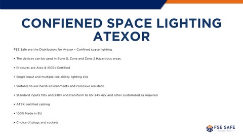 FSESAFE 灯饰目录 · Explosion Proof 灯饰 - FSE SAFE PTE LTD 第 15 页