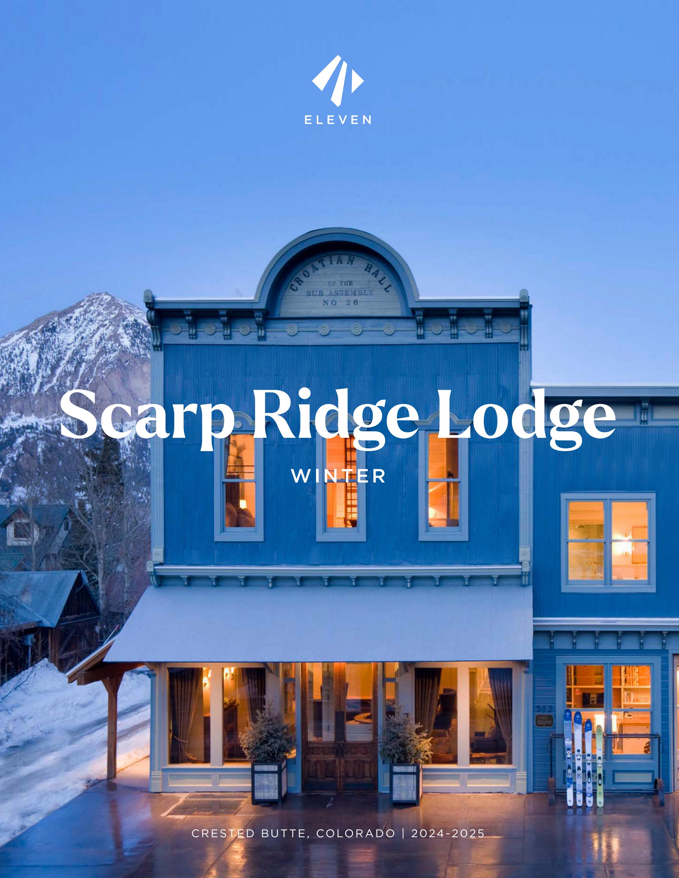 Eleven Scarp Ridge Lodge Winter Sheet 20242025 by Eleven Issuu