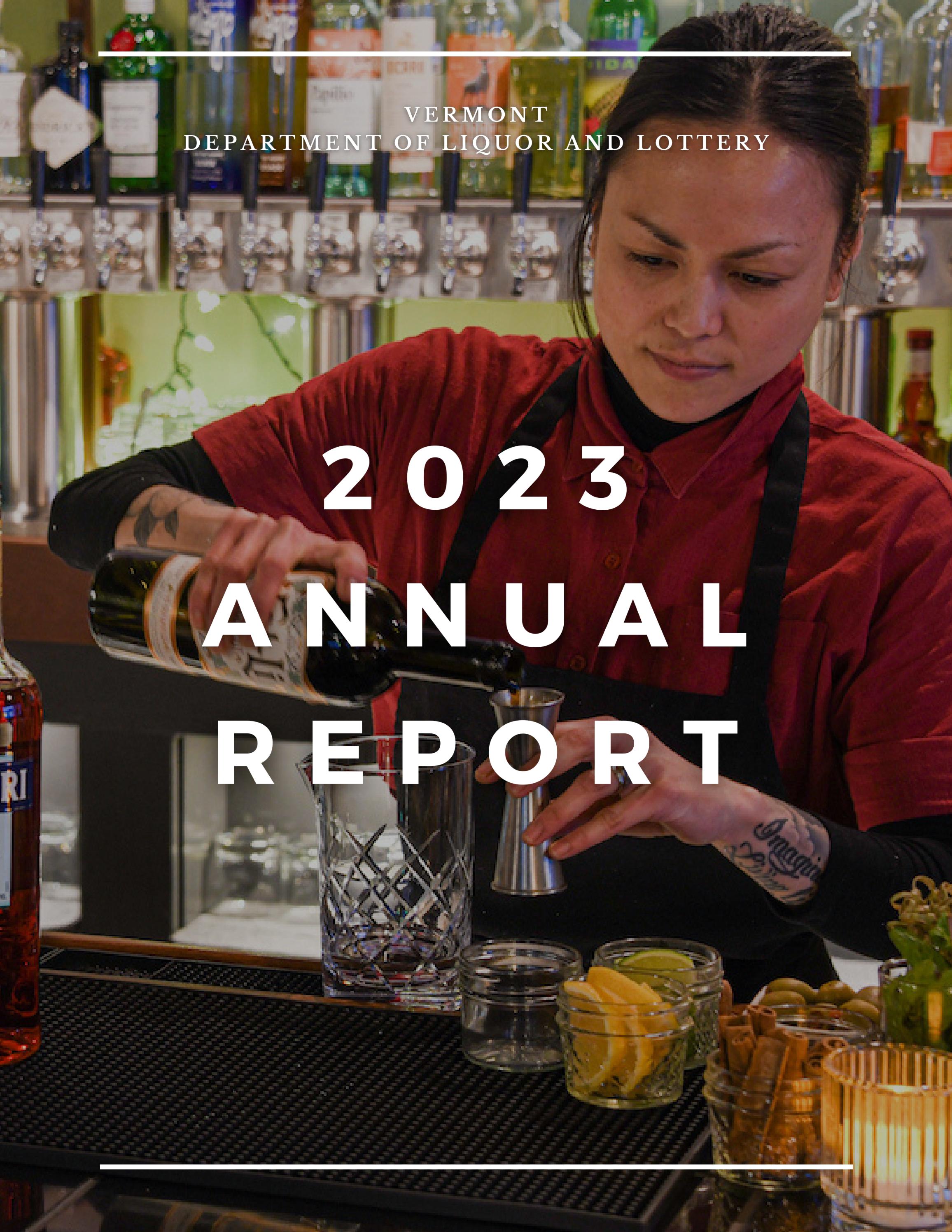 2023 Annual Report Vermont Department of Liquor and Lottery by VTDLL