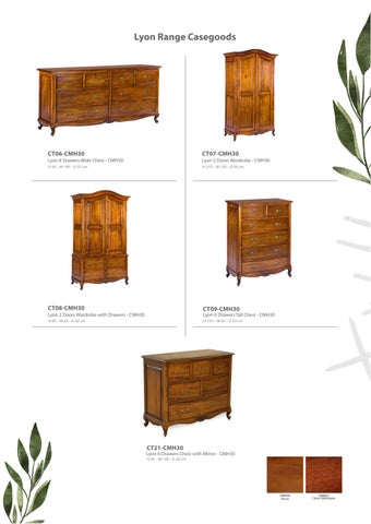 Lyon Mahogany 卧室 第 11 页