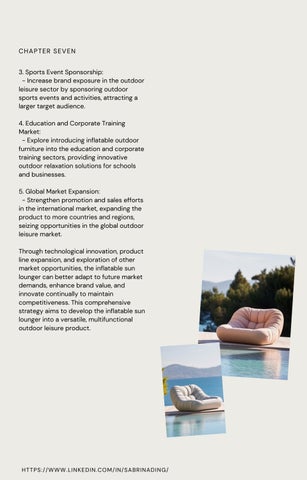 RCYOU 家具目录 · A White Paper on Inflatable Sun Lounger 第 18 页