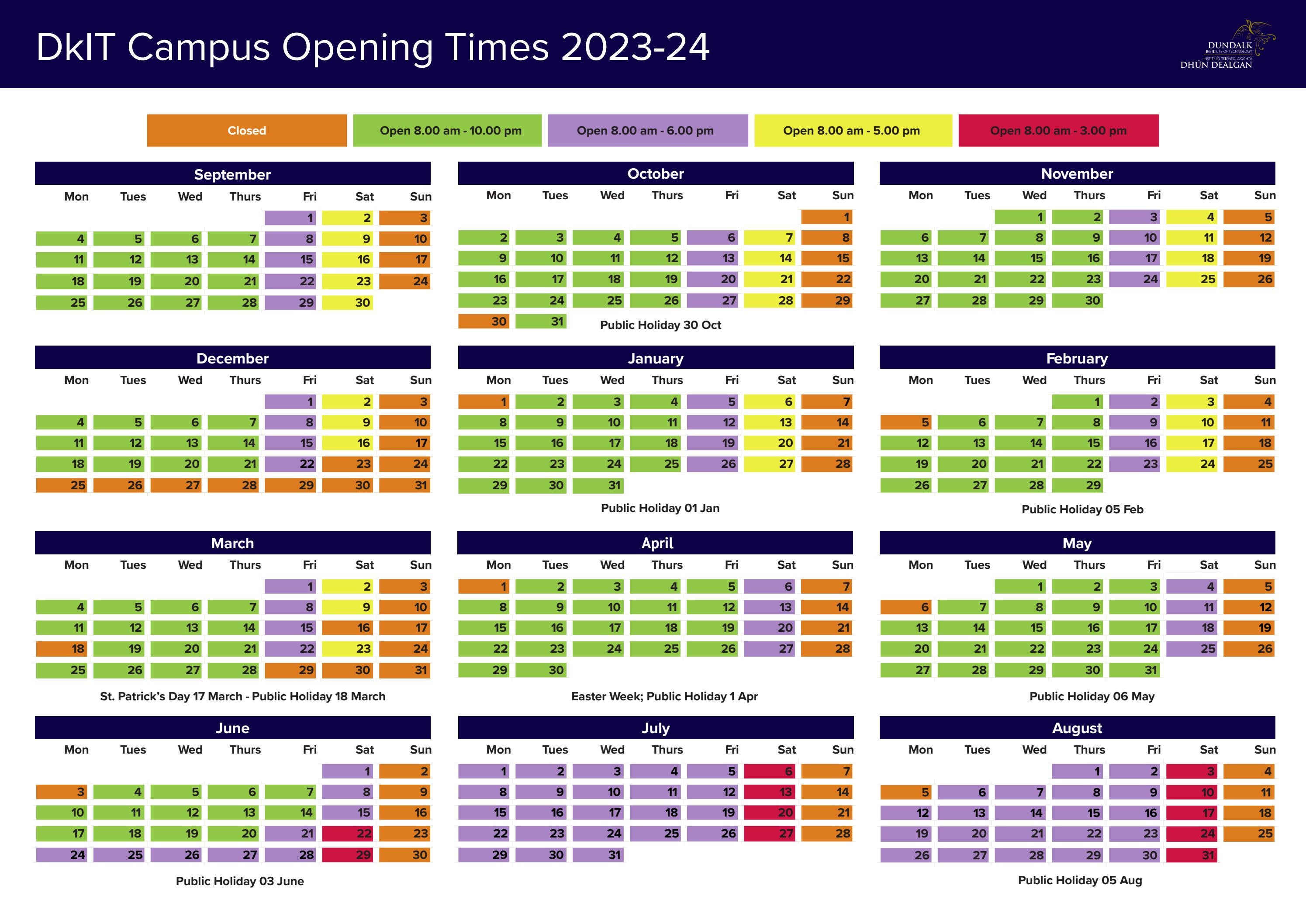 Dundalk Institute of Technology Opening Hours by Dundalk Institute of Technology Issuu