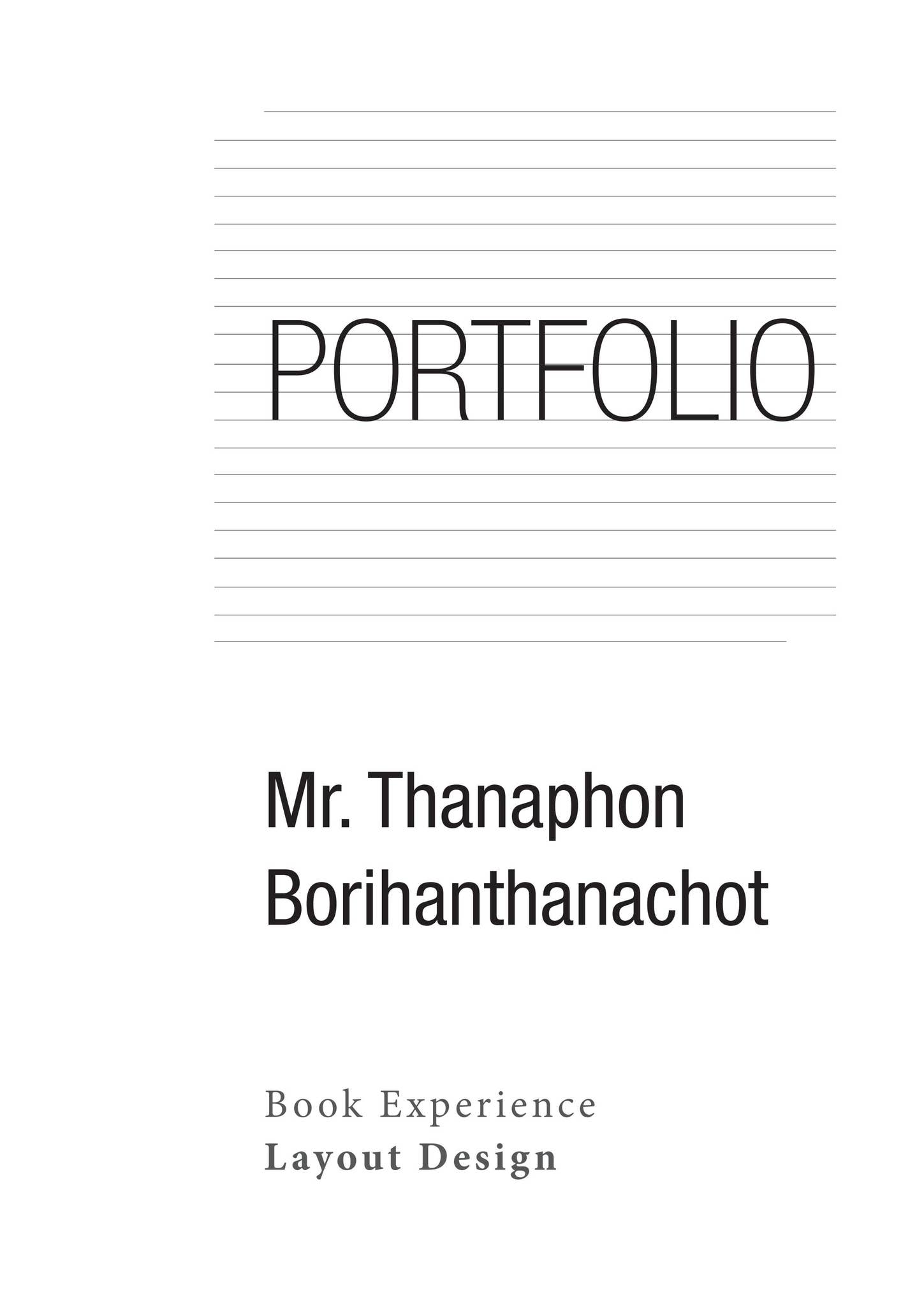 Portfolio: Layout Design by Thanaphon - Issuu
