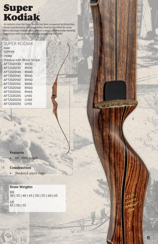 2024 Traditional Bear Archery Consumer 家具目录 第 10 页