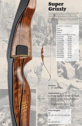 2024 Traditional Bear Archery Consumer 家具目录 第 13 页