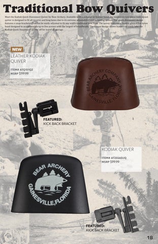 2024 Traditional Bear Archery Consumer 家具目录 第 20 页