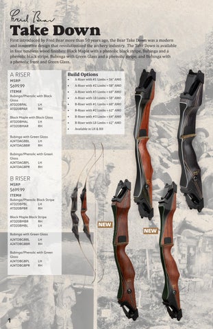 2024 Traditional Bear Archery Consumer 家具目录 第 3 页