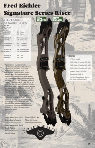 2024 Traditional Bear Archery Consumer 家具目录 第 4 页