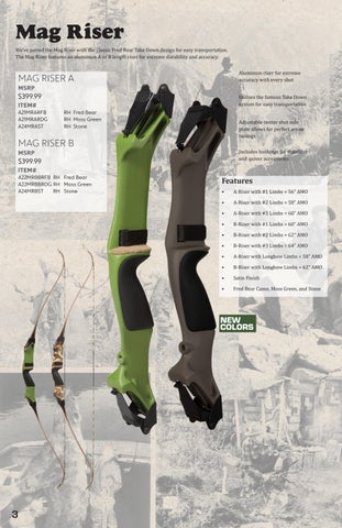 2024 Traditional Bear Archery Consumer 家具目录 第 5 页