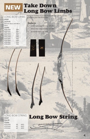 2024 Traditional Bear Archery Consumer 家具目录 第 6 页