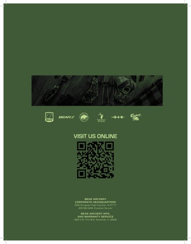 2024 Bear Archery Consumer 家具目录 第 16 页