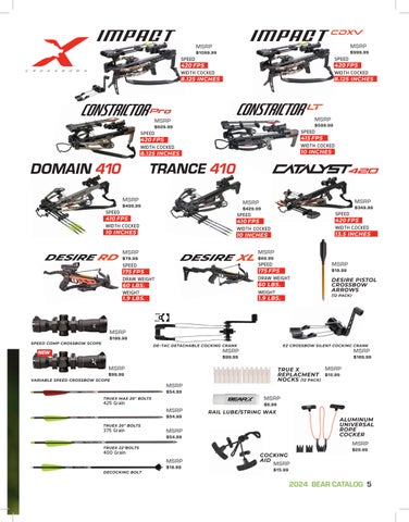 2024 Bear Archery Consumer 家具目录 第 7 页