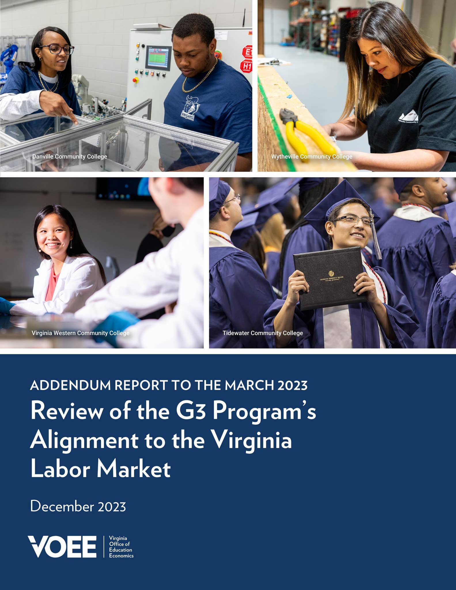 Review of the G3 Program's Alignment to the Virginia Labor Market by ...