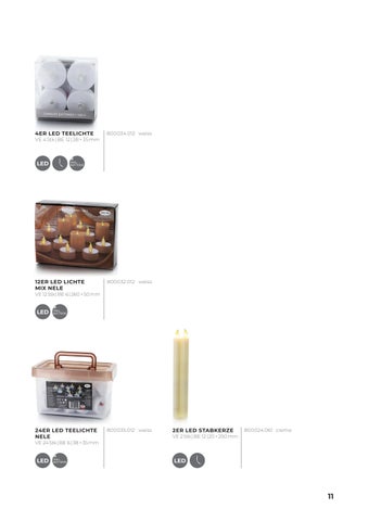 Balthasar 灯饰目录 · New Arrivals - LED und Grabartikel 第 11 页