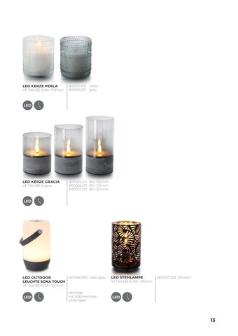 Balthasar 灯饰目录 · New Arrivals - LED und Grabartikel 第 13 页