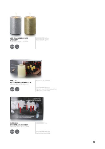 Balthasar 灯饰目录 · New Arrivals - LED und Grabartikel 第 15 页