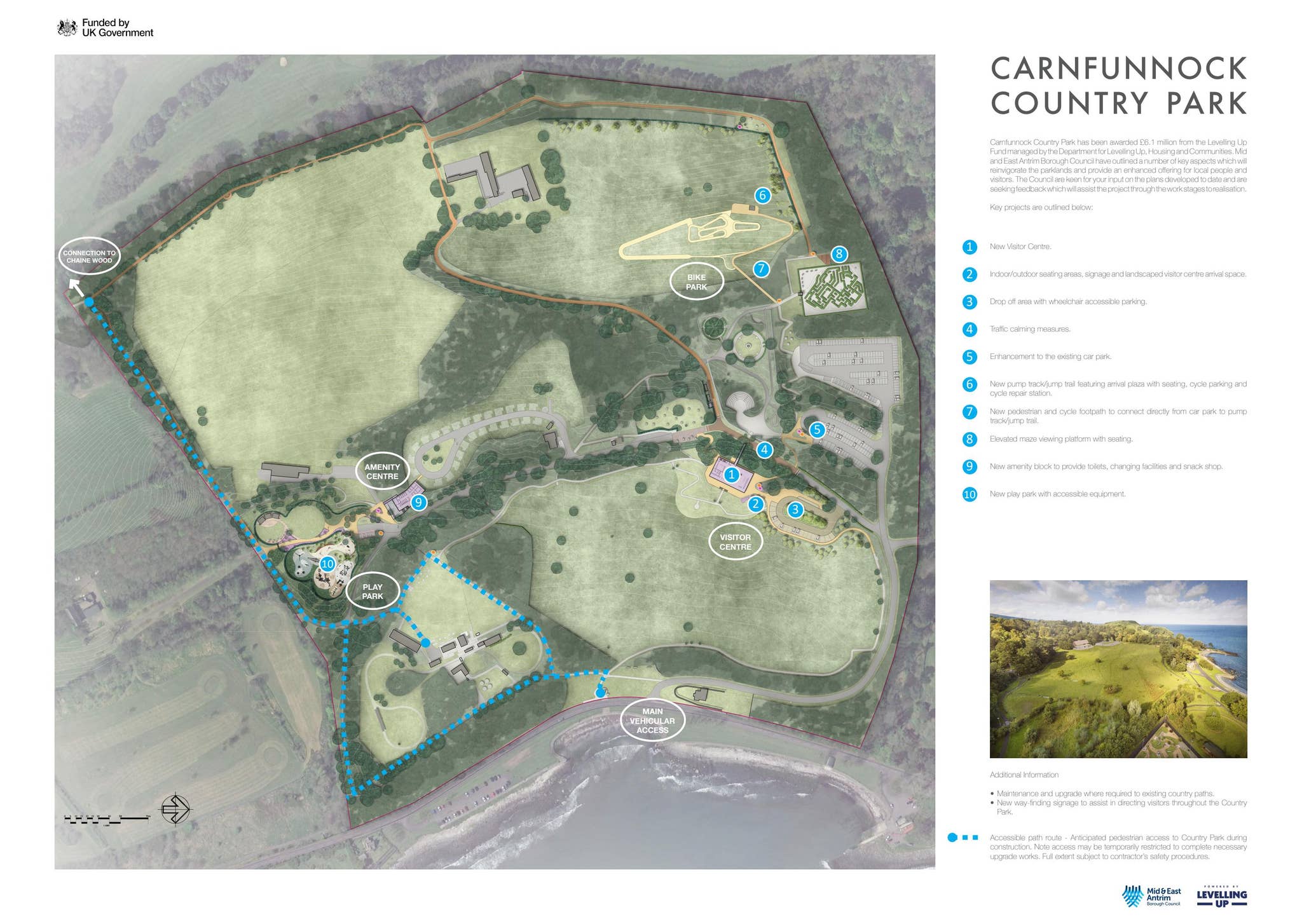Carnfunnock Country Park - Public Consultation Boards by Mid and East ...