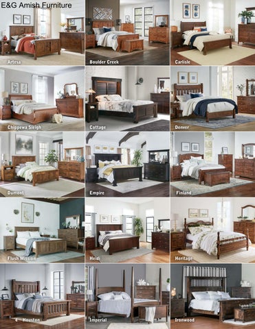 E & G Amish Furniture 家具目录 · 2023 J&R Woodworking 第 4 页