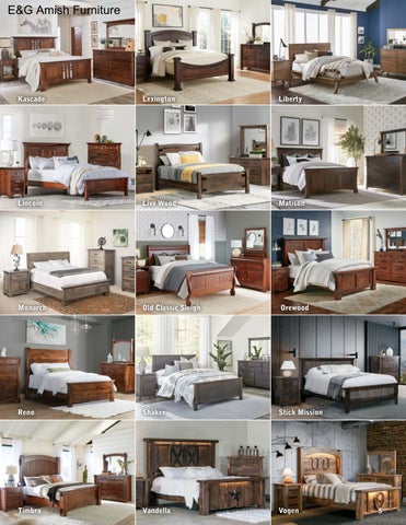 E & G Amish Furniture 家具目录 · 2023 J&R Woodworking 第 5 页