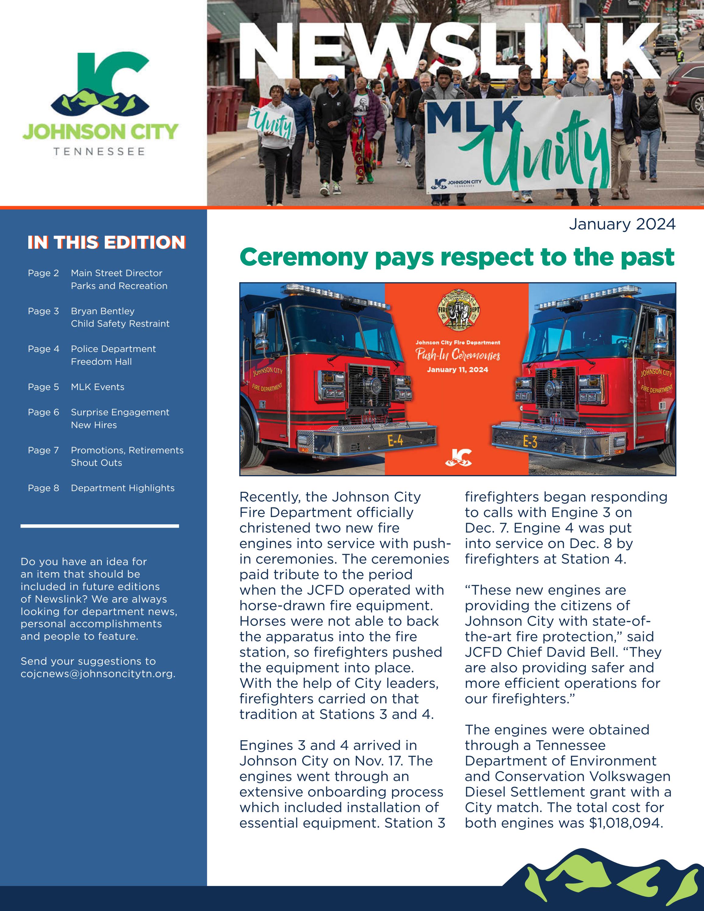 January NewsLink 2024 by City of Johnson City Issuu