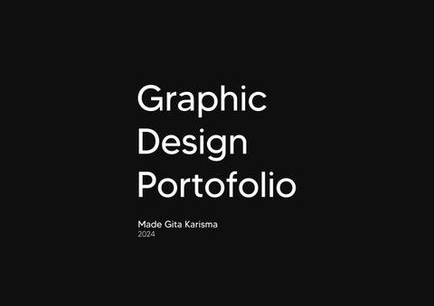 Graphic Designer Portofolio