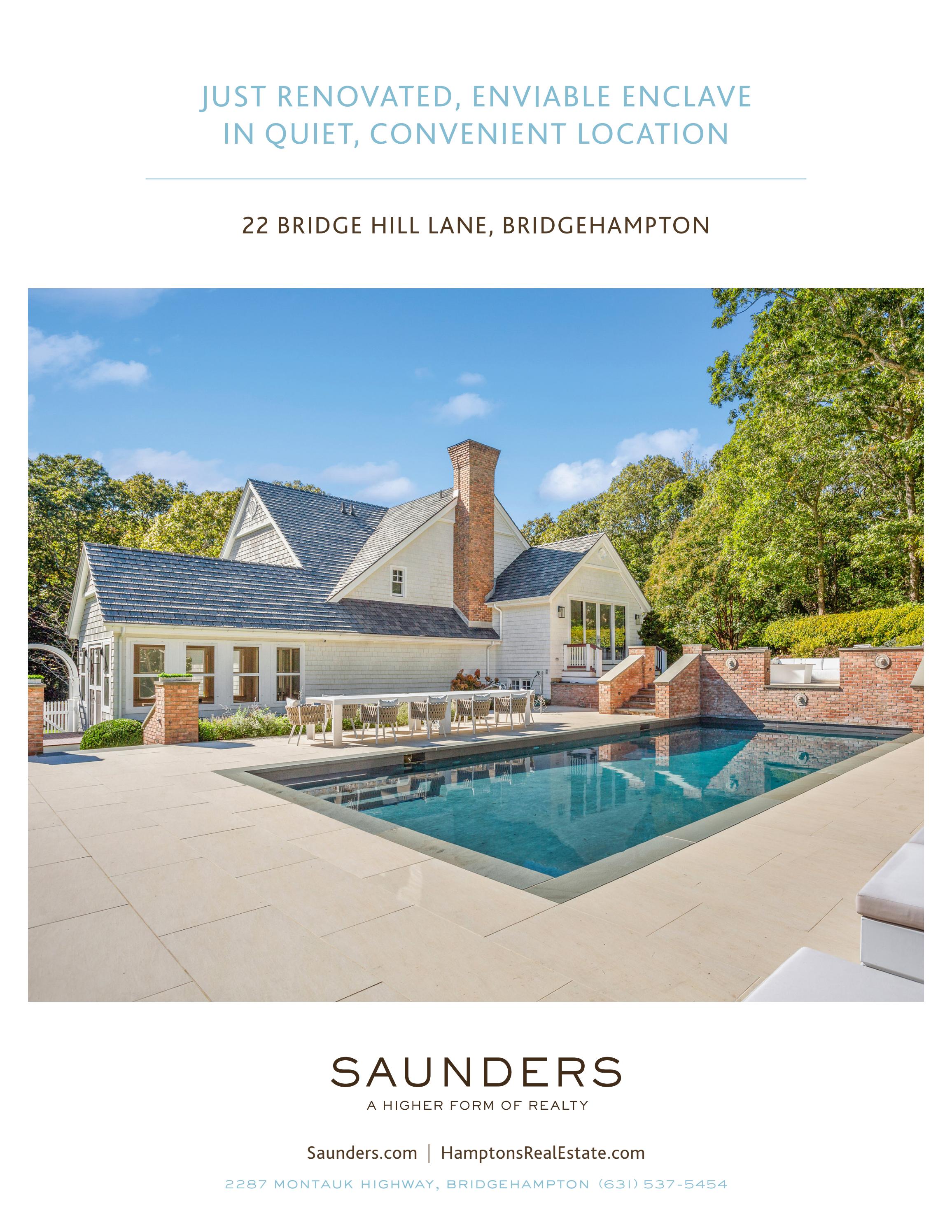 22 Bridge Hill Lane, Bridgehampton by Saunders & Associates Issuu