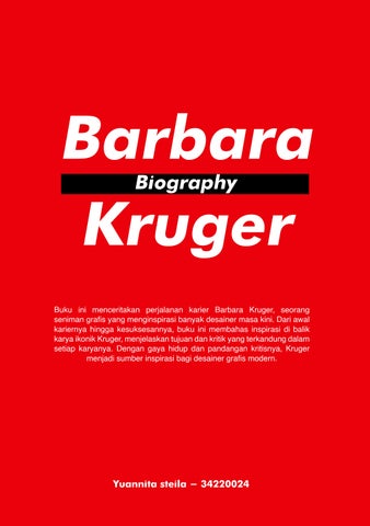 Barbara Kruger Biography 第 12 页