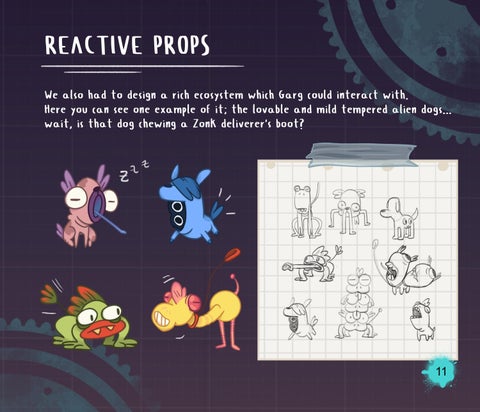 Zonk Deliveries Artbook - DigiPen Institute of Technology Bilbao 第 17 页