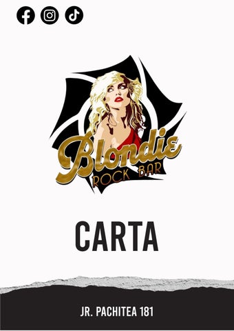CARTA BLONDIE BAR