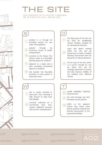 Alveare Integrated 教育 of Davao: A Proposed K-12 教育 in C.Bangoy St., Davao City 第 5 页