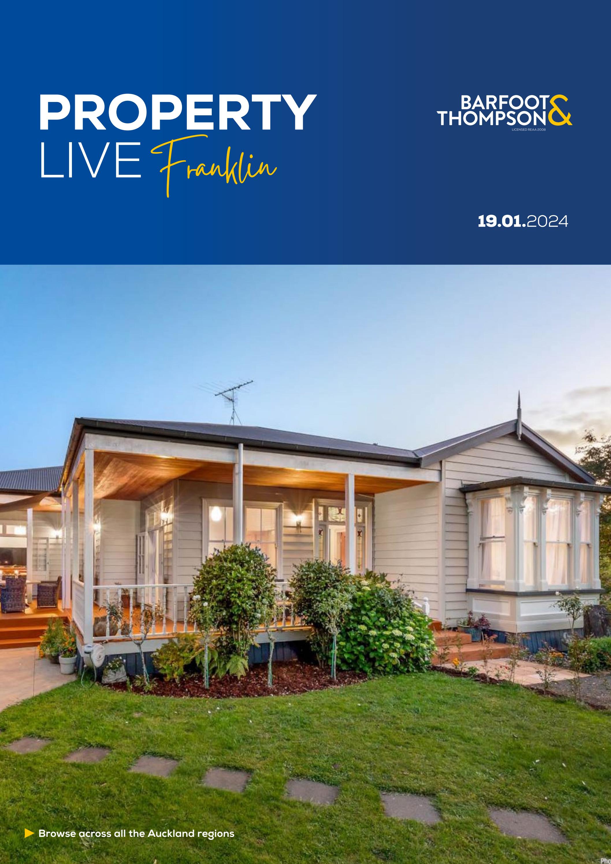 Barfoot & Thompson Property Live Franklin Region by
