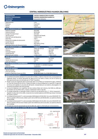 Compendio de Proyectos de Generación y Transmisión Eléctrica en ...