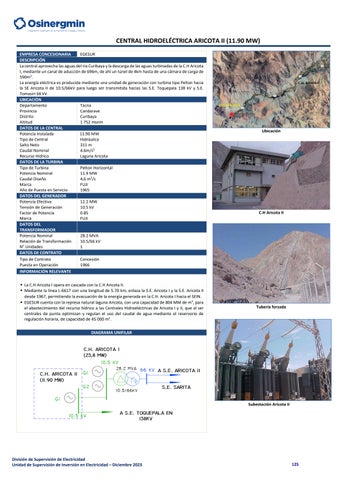 Compendio de Proyectos de Generación y Transmisión Eléctrica en ...