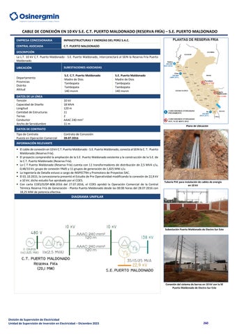 Compendio de Proyectos de Generación y Transmisión Eléctrica en ...