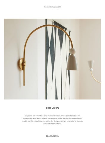 Heathfield & Co 灯饰目录 · 灯饰 Beyond Design | 册 II 第 12 页