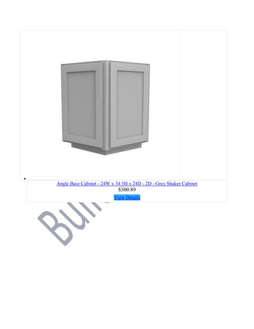 What is the difference between Ready-to-Assemble (RTA) and Assembled Cabinets? 第 10 页