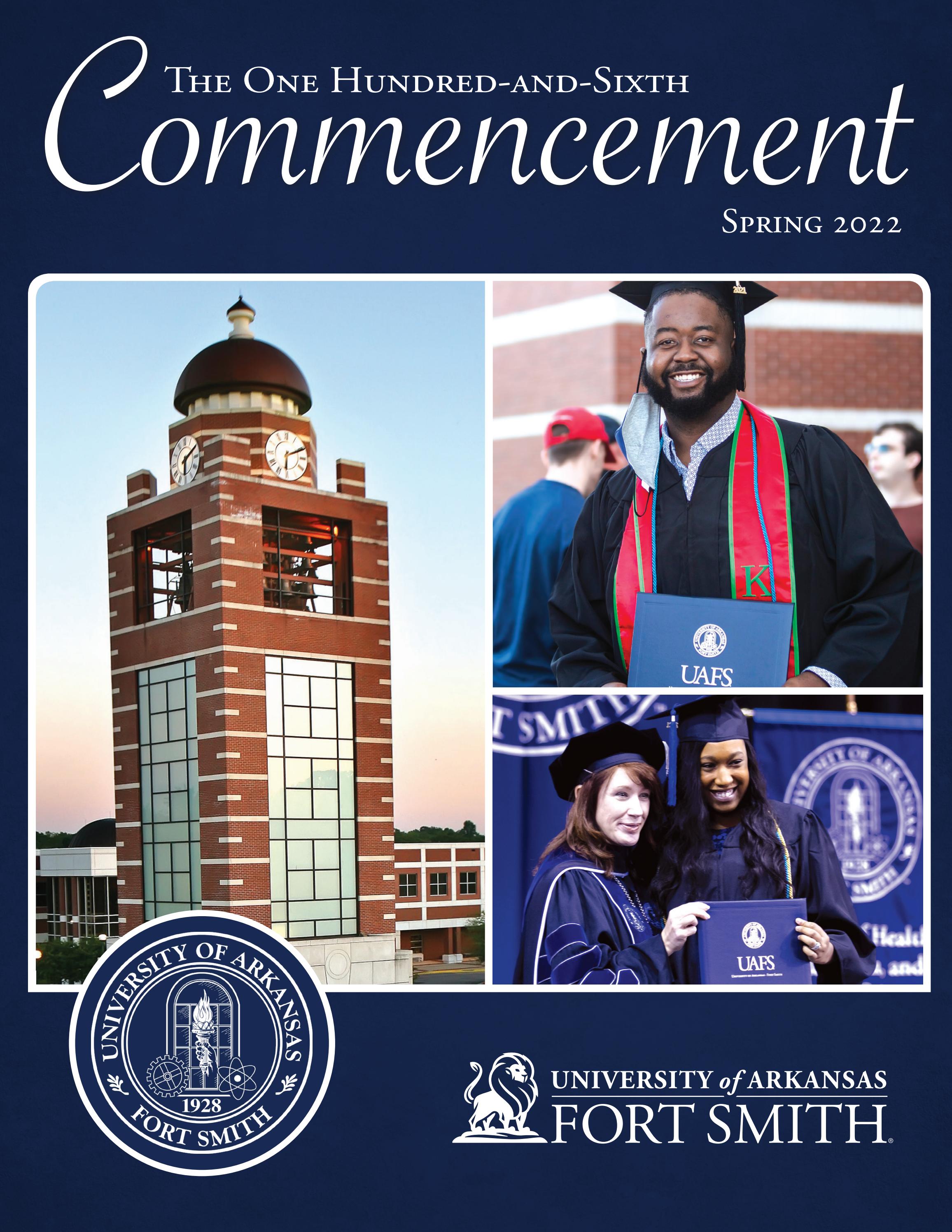 UAFS Spring 2022 Commencement Program by University of Arkansas Fort
