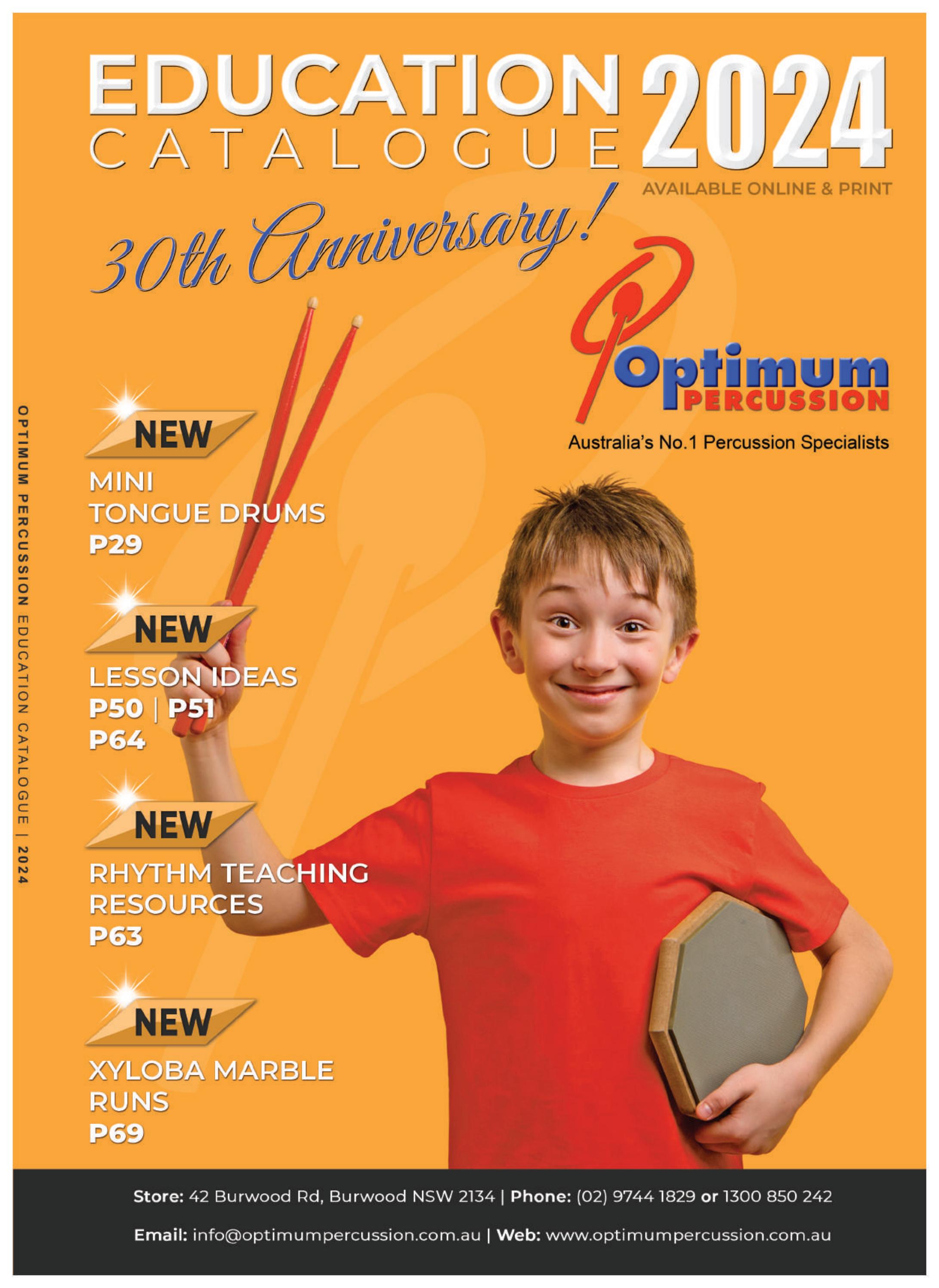 Optimum Percussion Education Catalogue 2024 by Optimum Percussion Issuu