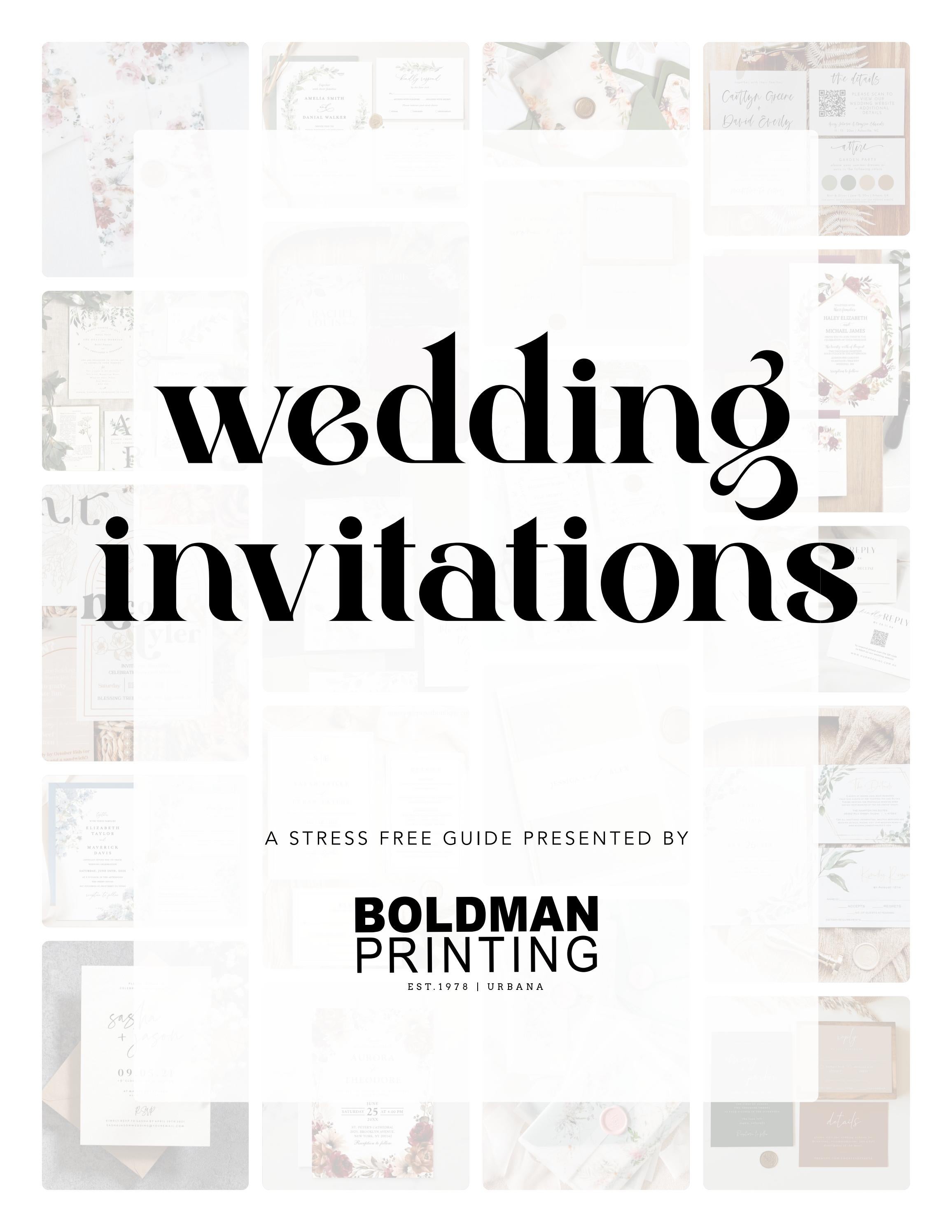 Boldman Printing Wedding Invitations Guide 2024 by BoldmanPrinting Issuu