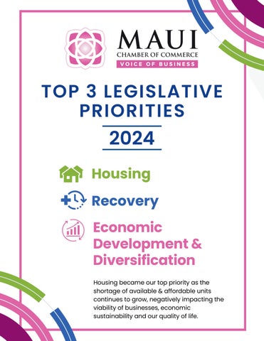 2024 Legislative Priorities by MauiChamber - Issuu