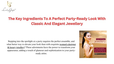 women's designer & luxury jewellery