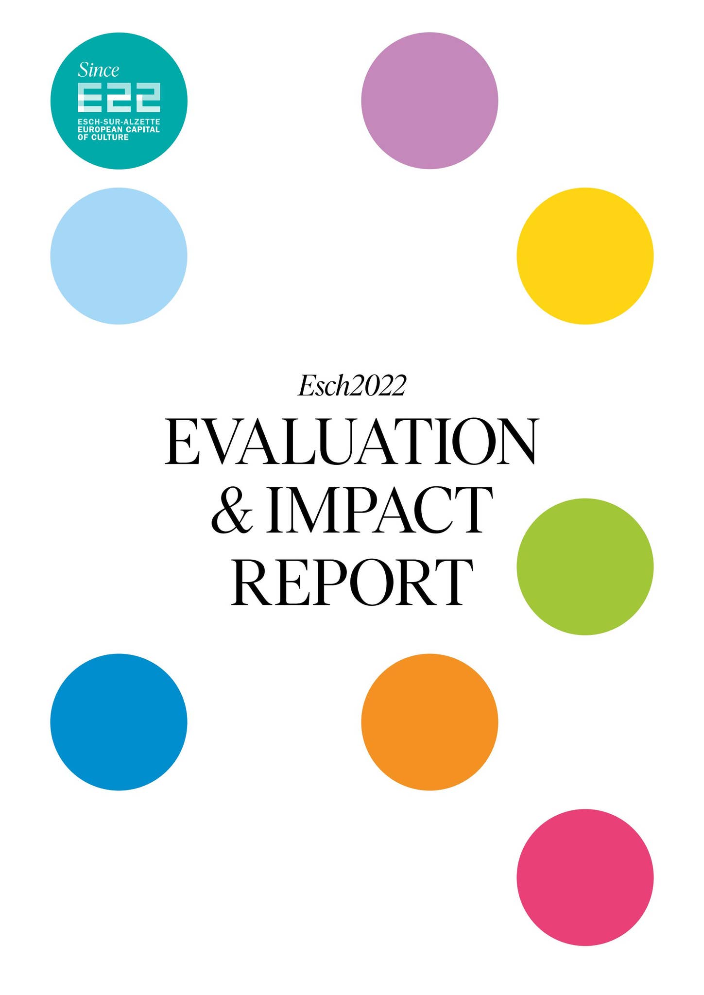 ESCH2022 Evaluation & Impact Report by PAPERJAM - Issuu