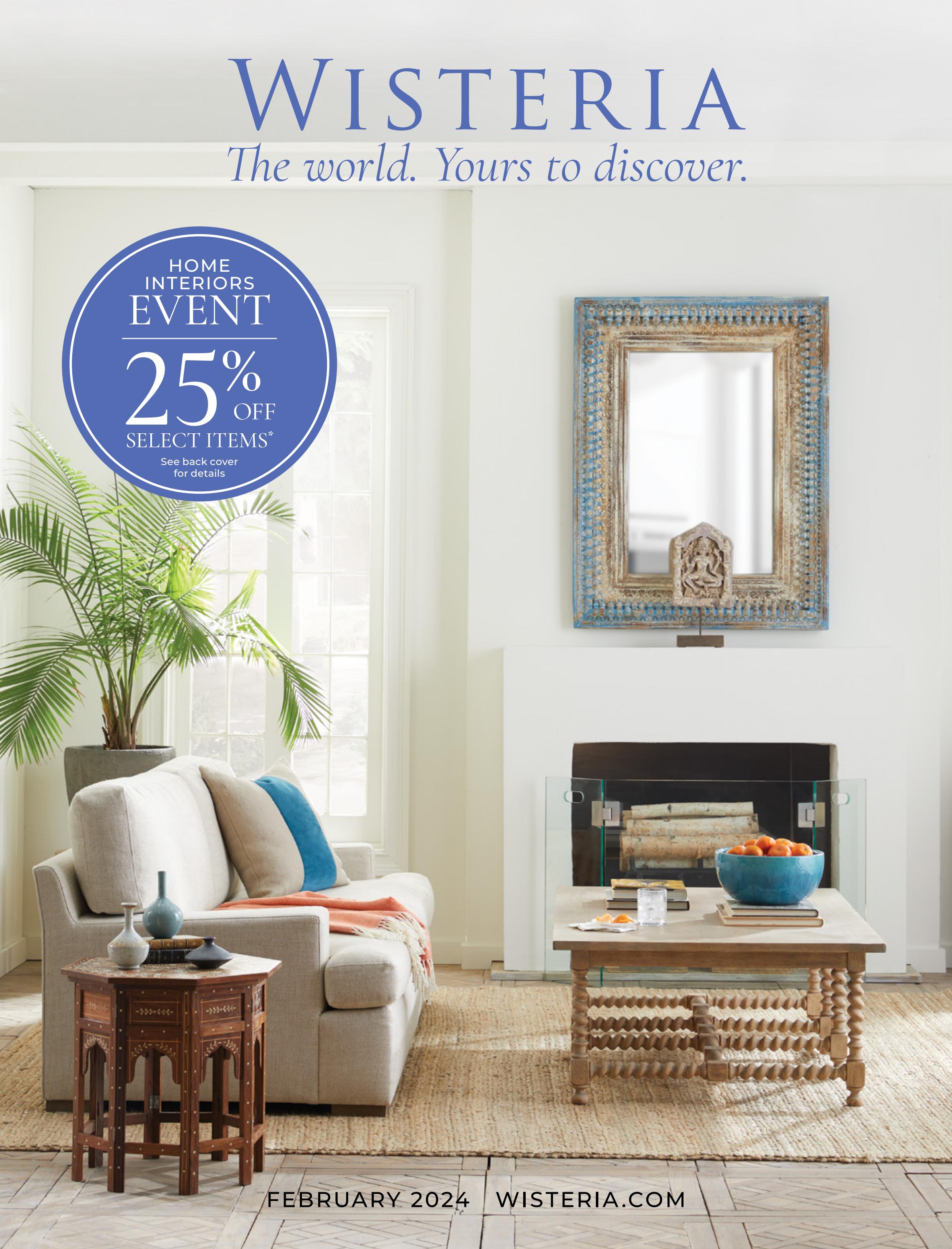 February 2024 Wisteria Catalog by Wisteria Home Decor Issuu