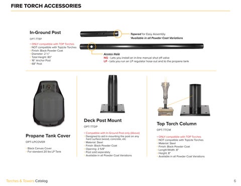 THE OUTDOOR PLUS The Outdoor Plus | 2024 Torches × Towers 家具目录 第 6 页