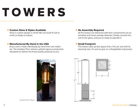 THE OUTDOOR PLUS The Outdoor Plus | 2024 Torches × Towers 家具目录 第 9 页