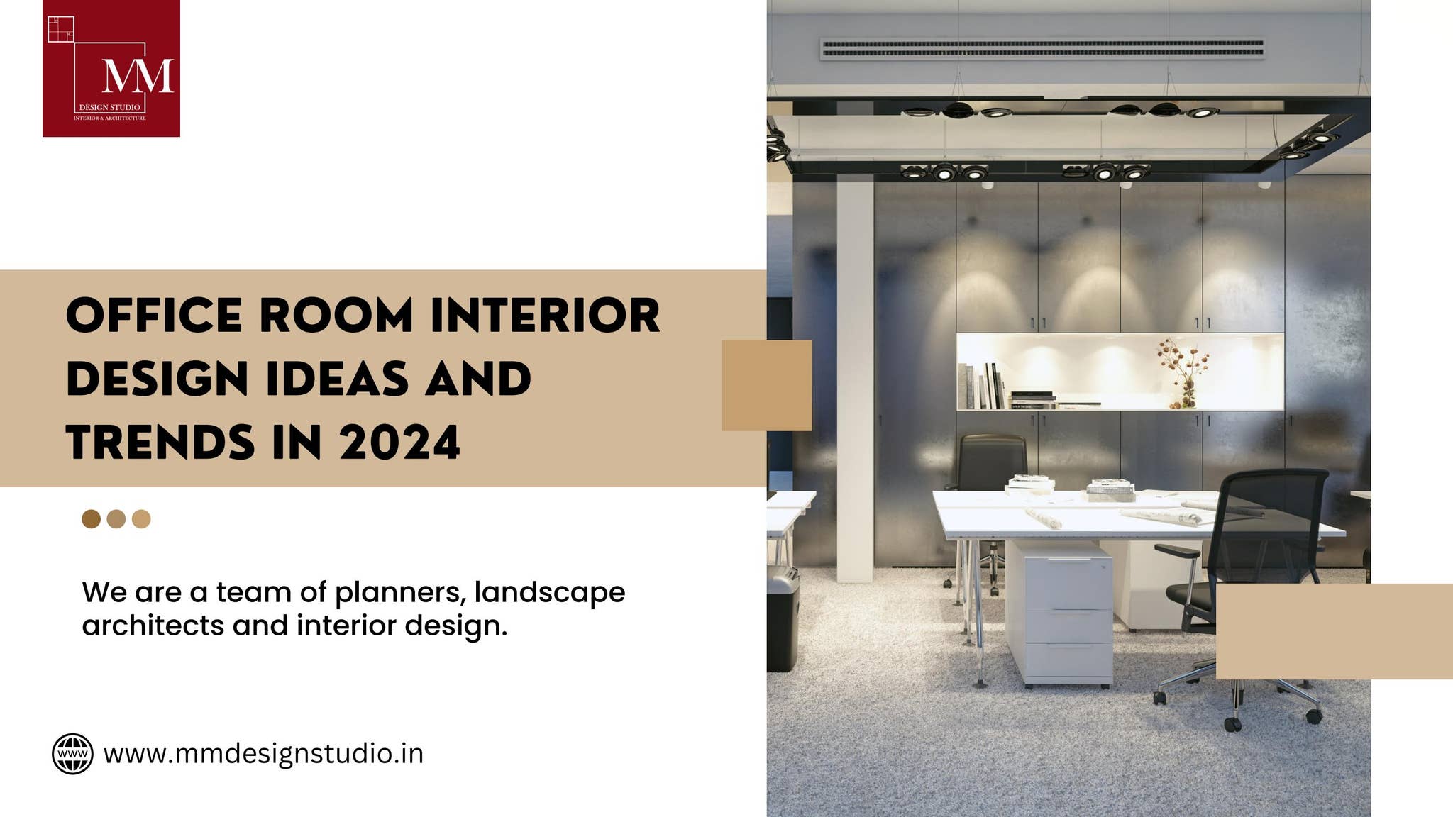 Office Room Interior Design Ideas and Trends in 2024 by MM Design ...